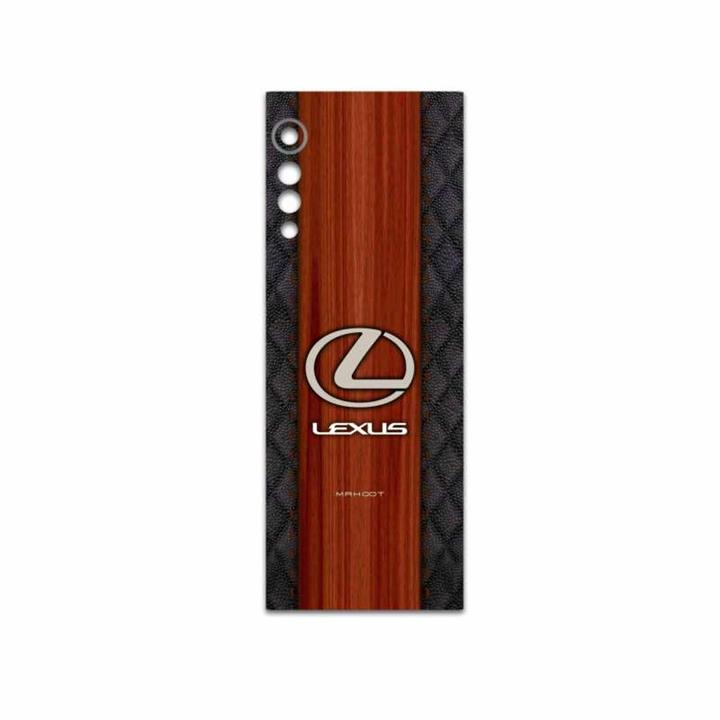 برچسب پوششی ماهوت مدل Lexus-Logo مناسب برای گوشی موبایل ال جی Velvet 5G MAHOOT Lexus-Logo Cover Sticker for LG Velvet 5G